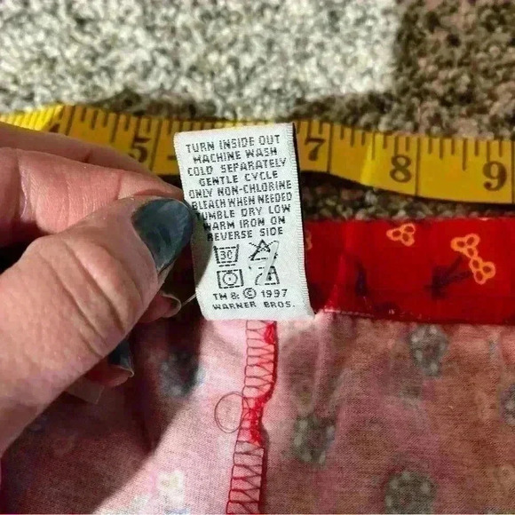 Warner Brothers Studio Store Kids- Vintage XL Pajama/lounge Pants NWT- Floral - Picture 9 of 11